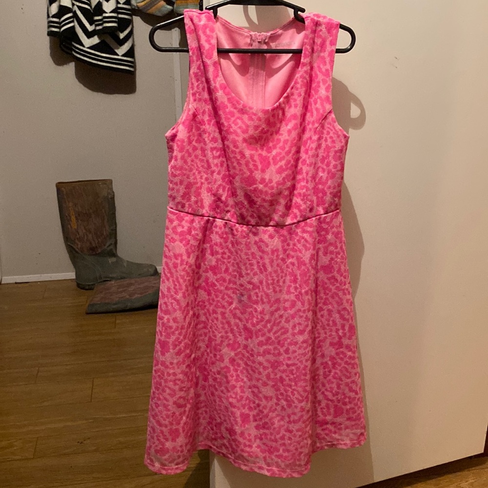Cheetah print dress